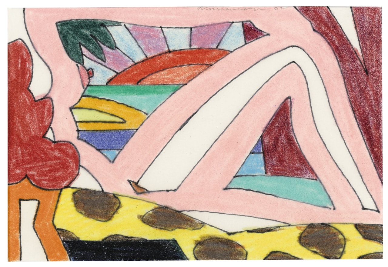 STUDY FOR SUNSET NUDE by Tom Wesselmann