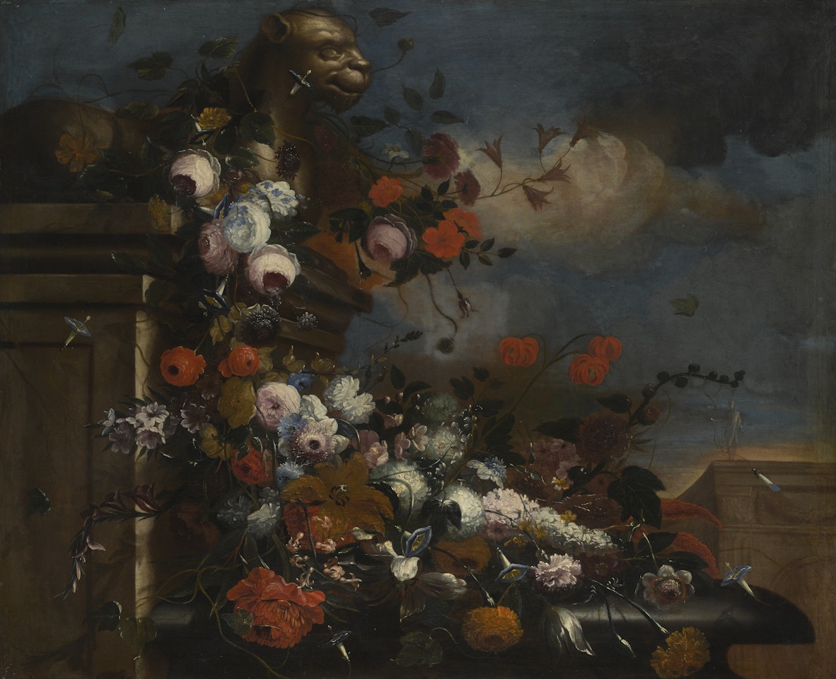 STILL LIFE OF FLOWERS by Roman School