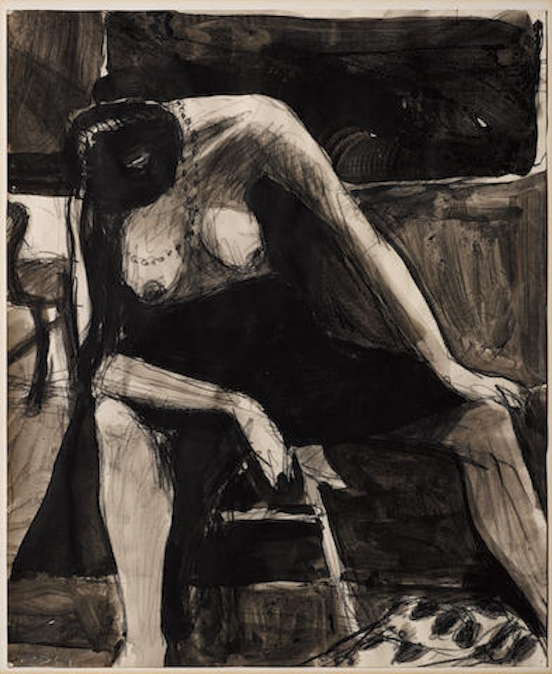 Seated Figure by Richard Diebenkorn