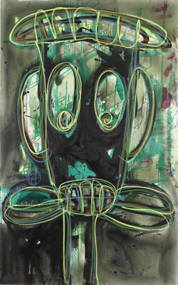 UNTITLED (TETE) by Aboudia Abdoulaye Diarrassouba