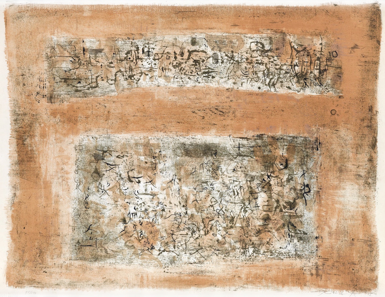 Entre Deux Villes by Zao Wou-Ki