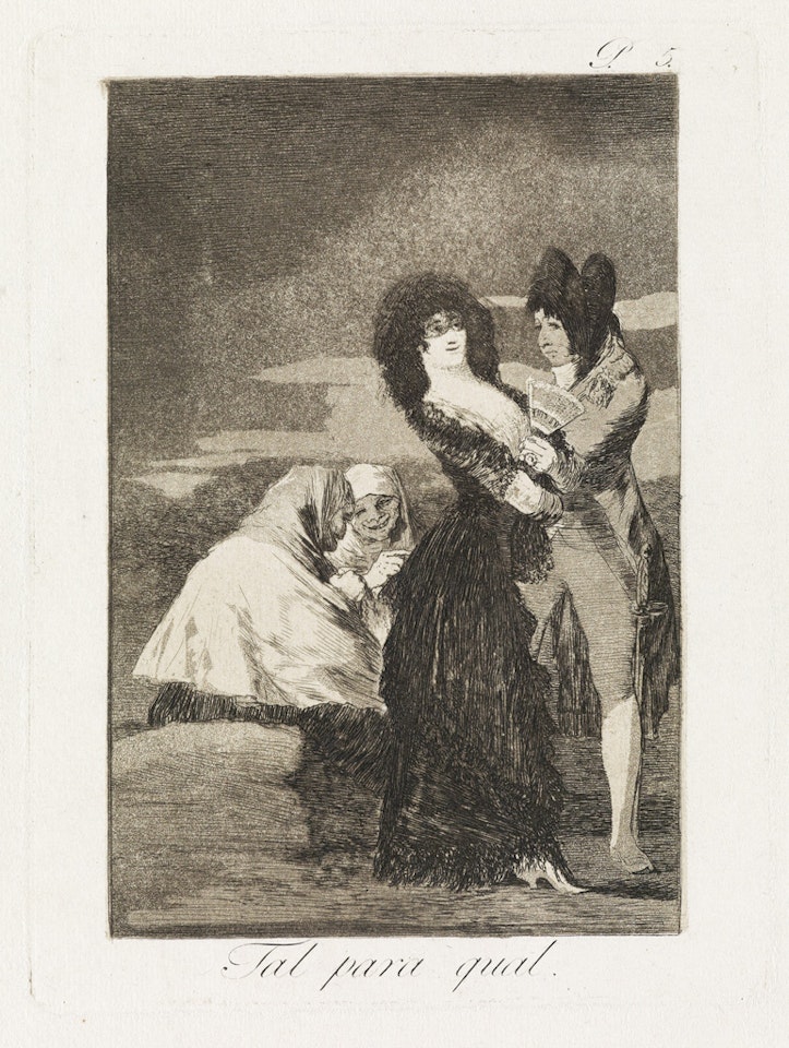 Tal Para Qual by Francisco José de Goya