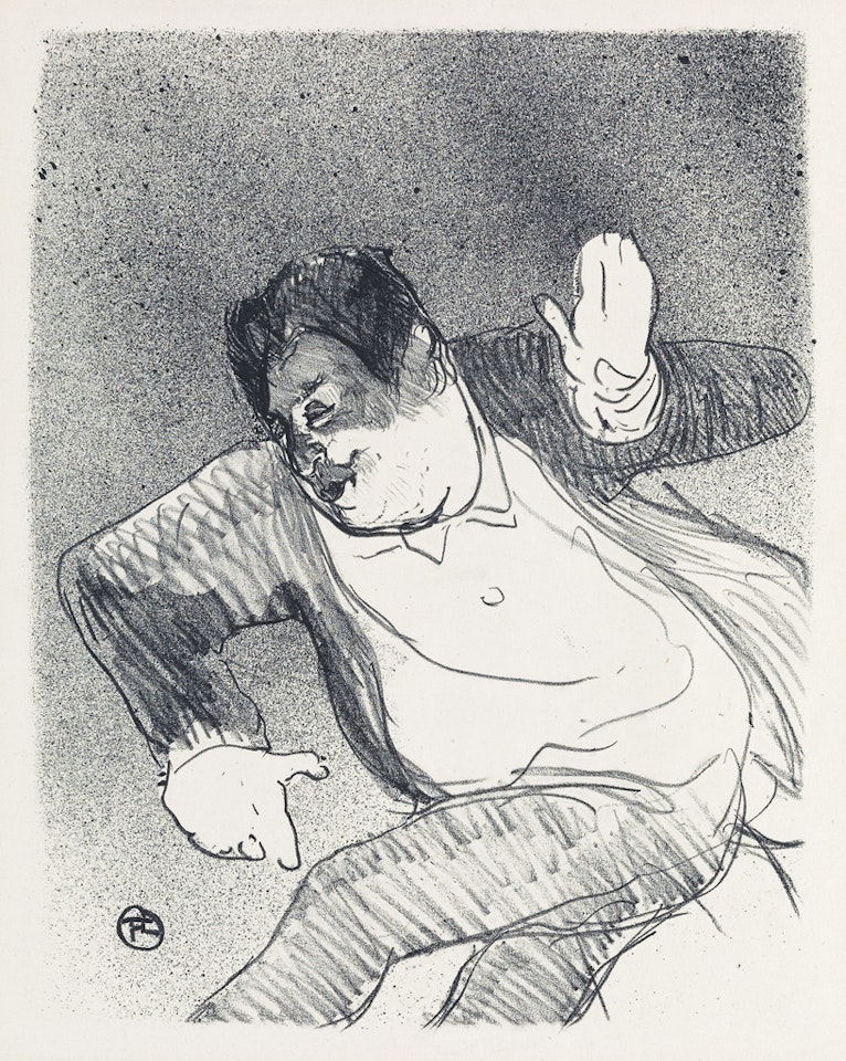 Caudieux--petit Casino by Henri de Toulouse-Lautrec