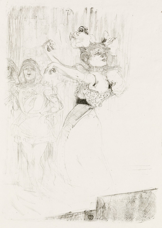 Lender Dansant Le Pas Du Boléro, Dans 'chilpéric by Henri de Toulouse-Lautrec