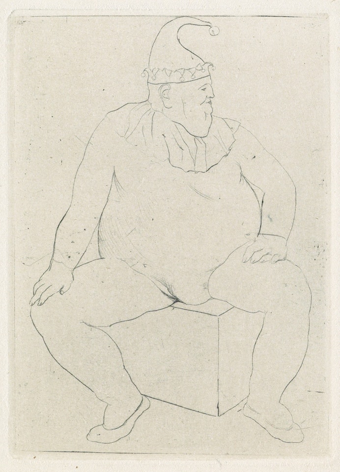 Le Saltimbanque Au Repos by Pablo Picasso