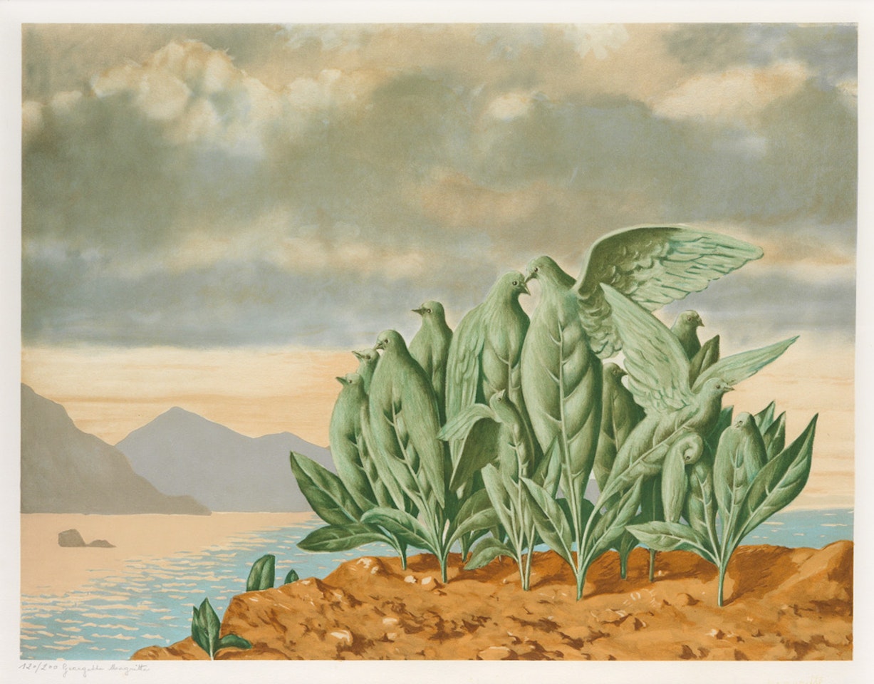 L'île Au Tresor by René Magritte