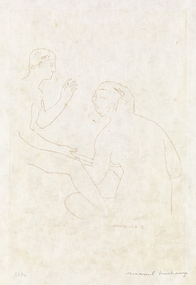 Morceaux Choisis D'après Ingres, I by Marcel Duchamp