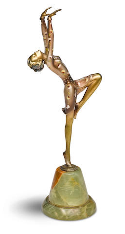 Figure of a dancer by Josef Lorenzl