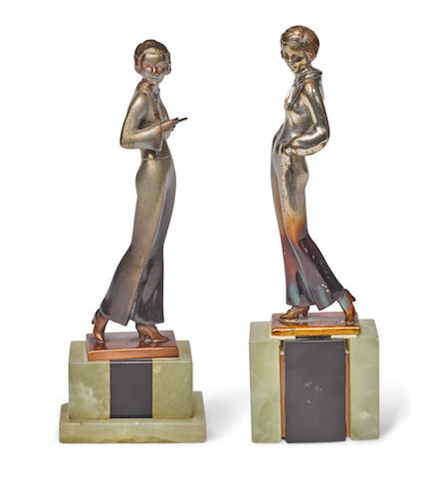Two studies  by Josef Lorenzl