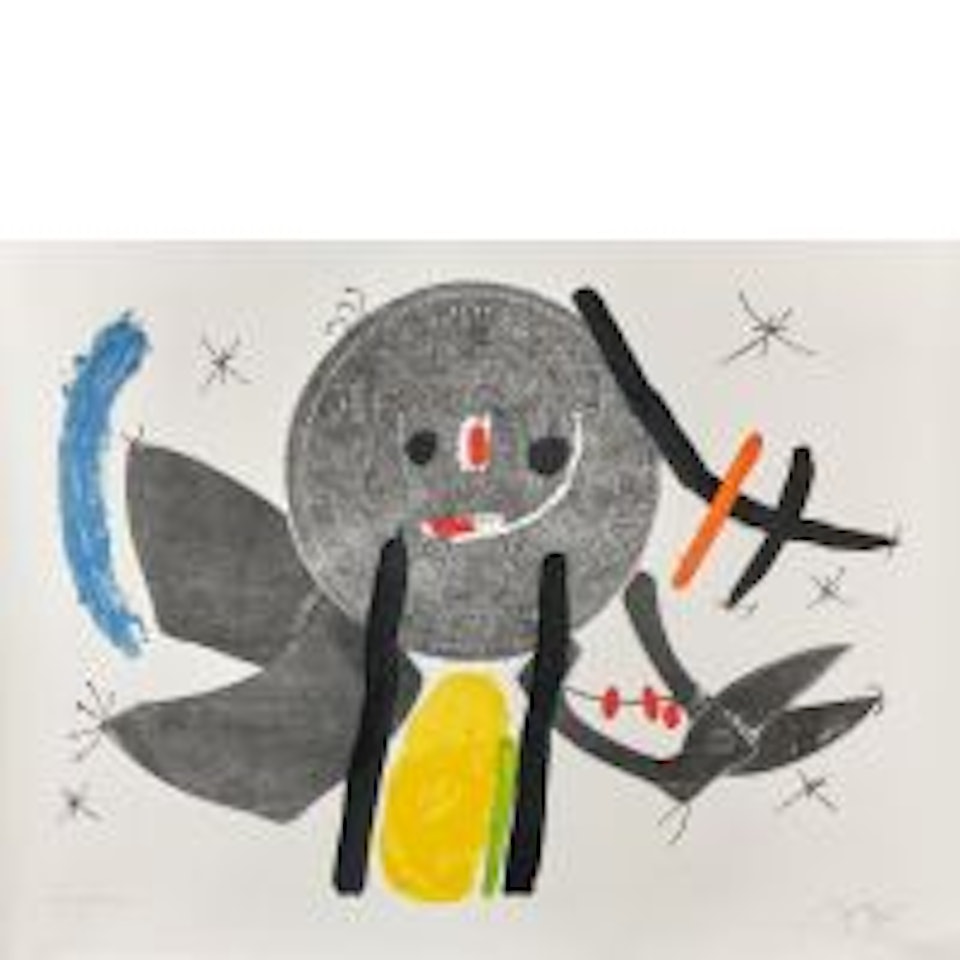 The Croc at Phynances by Joan Miró