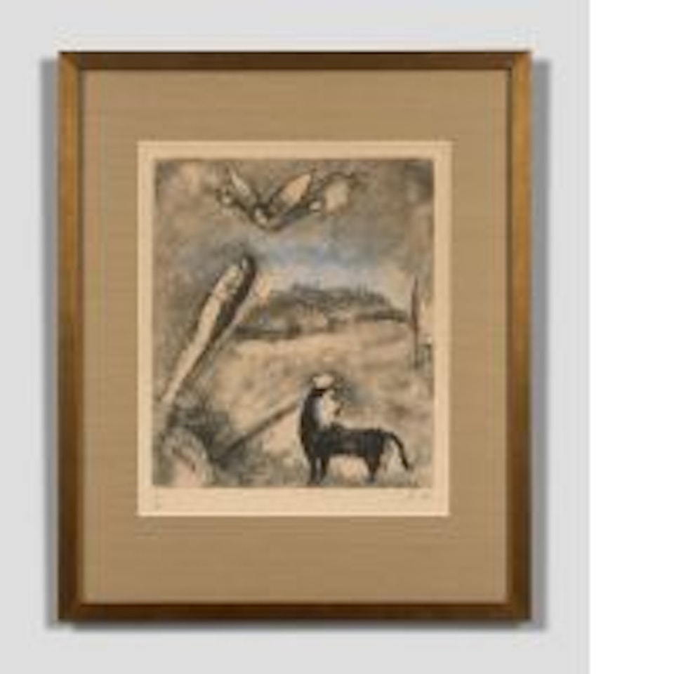 Greetings for Jerusalem by Marc Chagall