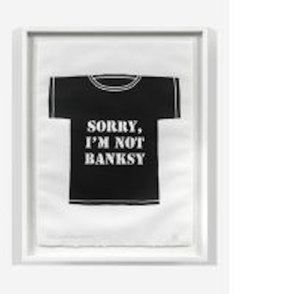 Sorry I'm not Banksy by Speedy Graphito