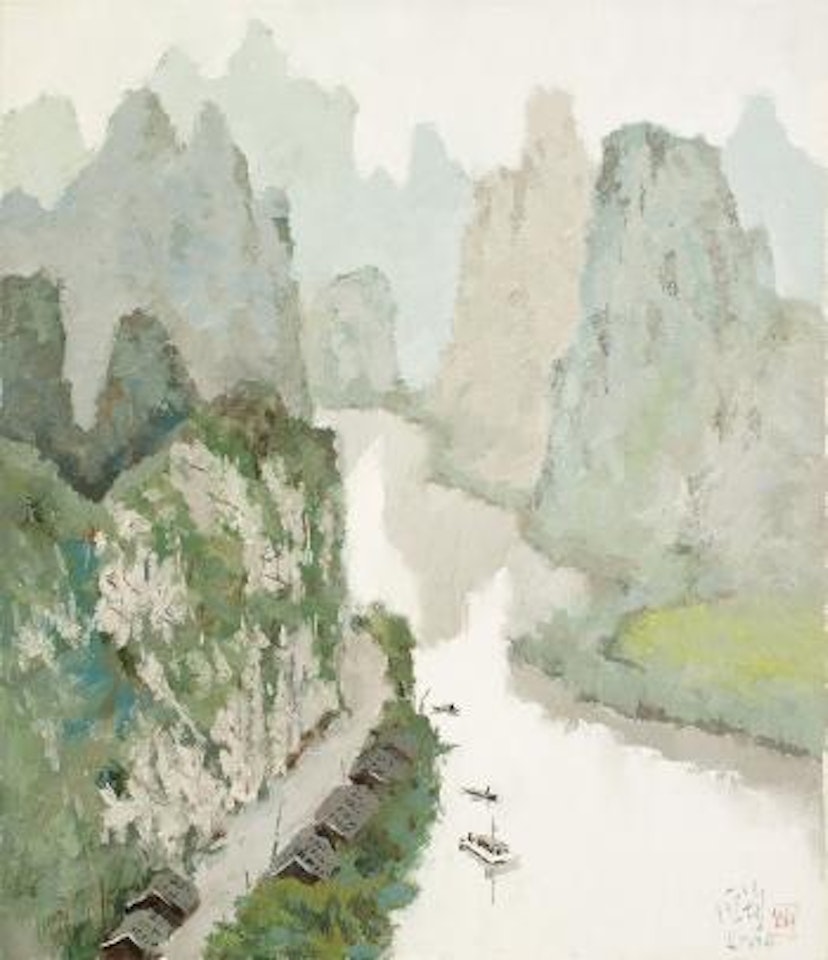 Guilin landscape by Pang Jiun