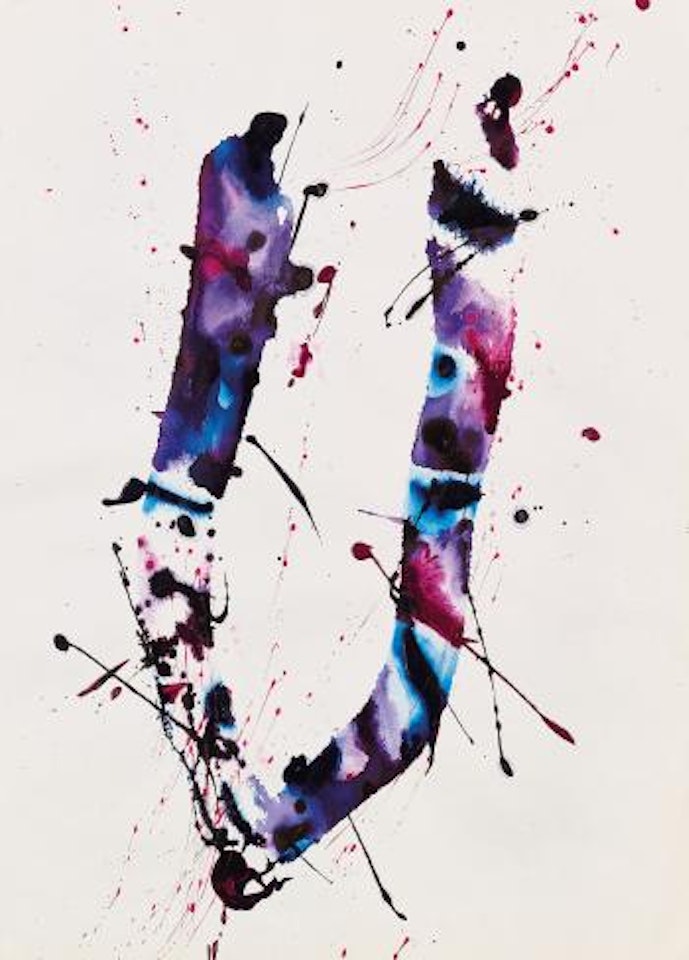 Untitled, SF75-1151 by Sam Francis