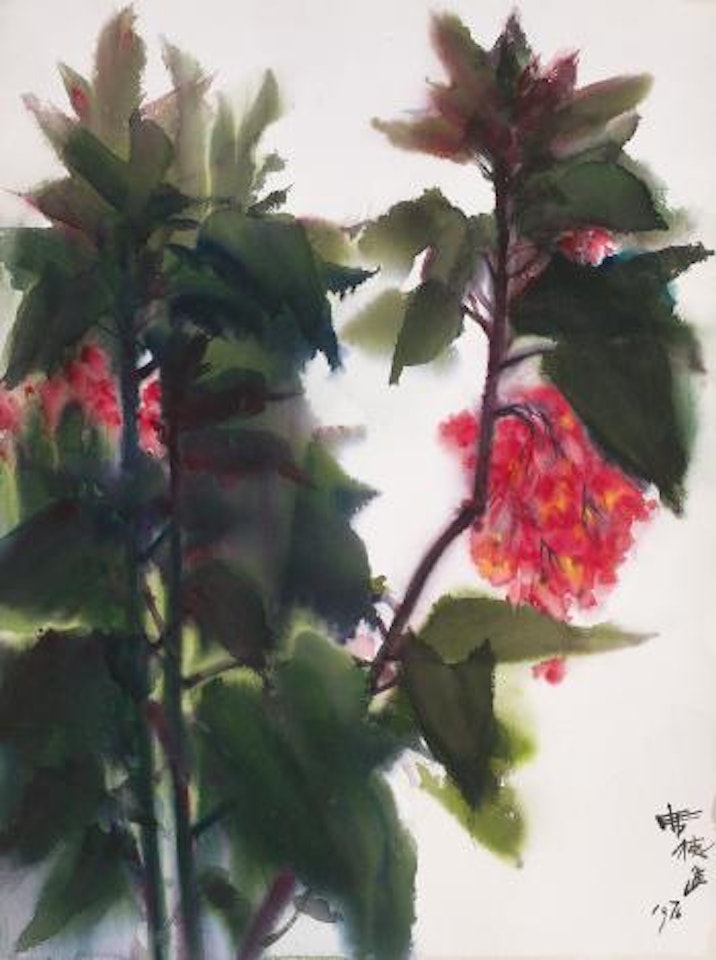 Chinese flowering crabapple by Xi Dejin