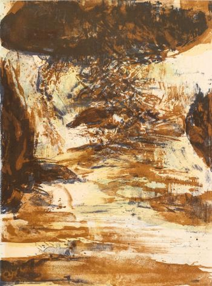 Elegy on Jean-Mari by Zao Wou-Ki