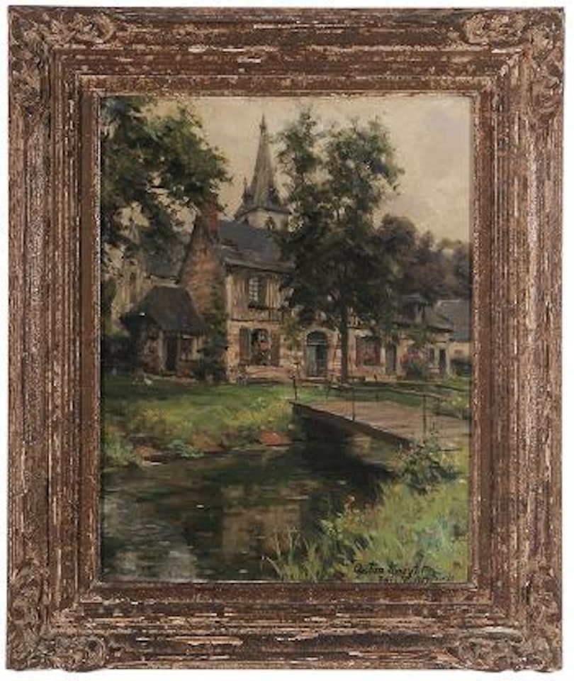 Sainte Gertrude by Louis Aston Knight