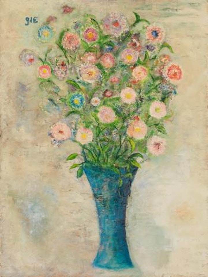Fleurs dans un vase by Georges d’Espagnat