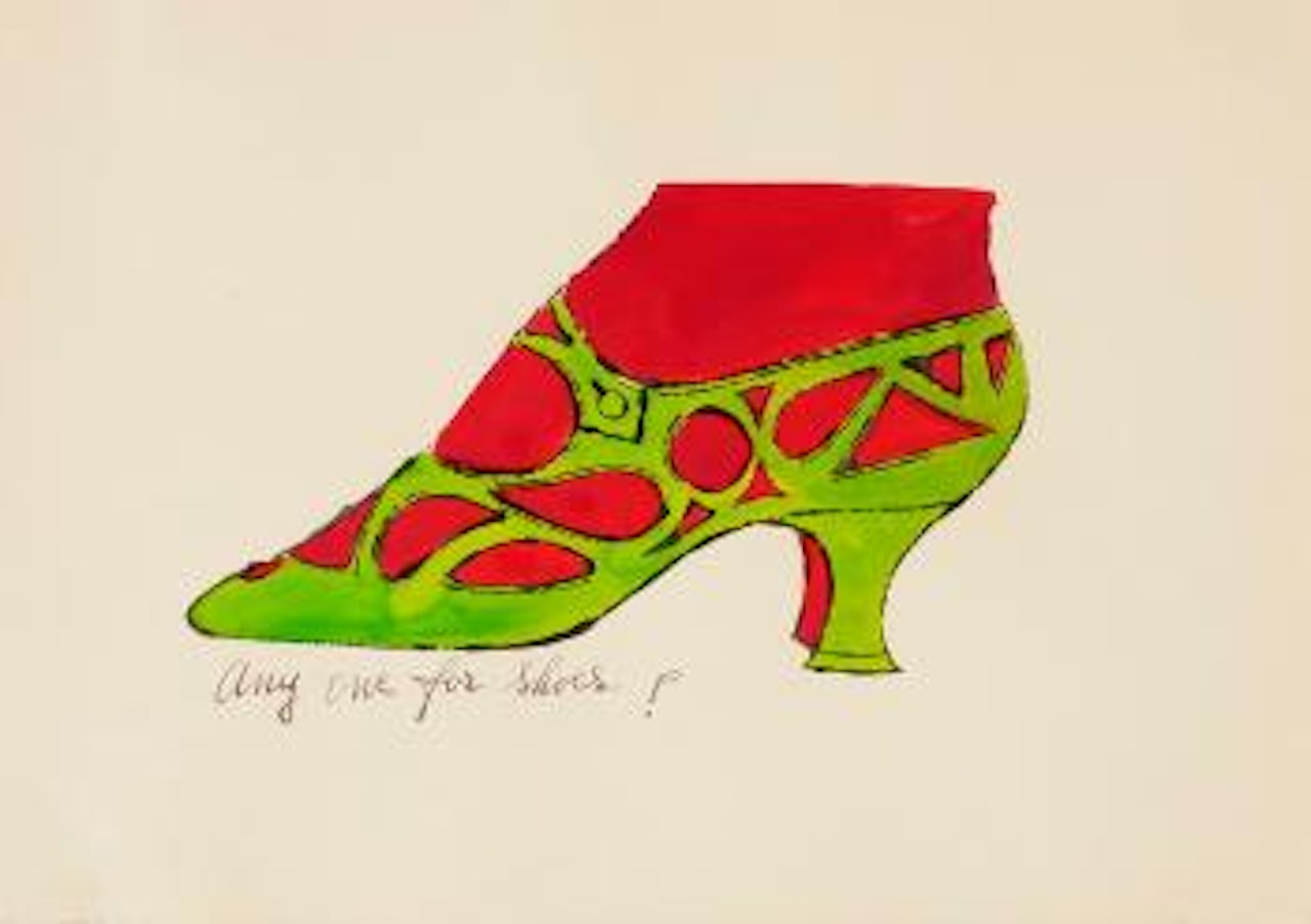 2 Blätter von 'A la Recherche du Shoe Perdu' by Andy Warhol