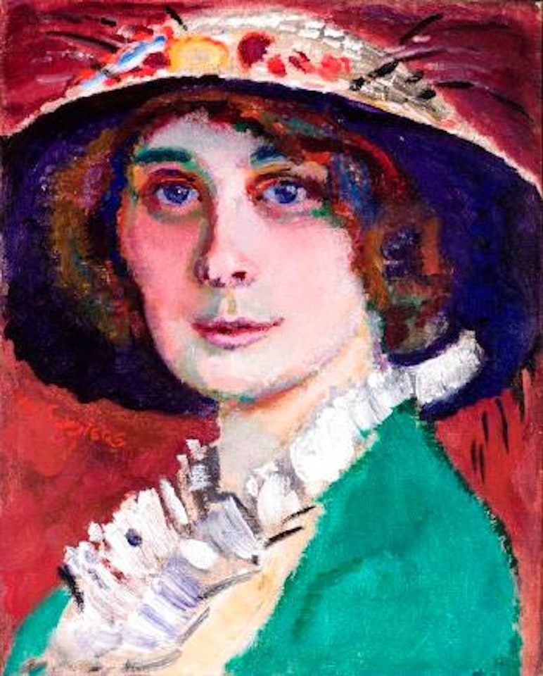 Portrait Trudy Körner by Jan Sluyters