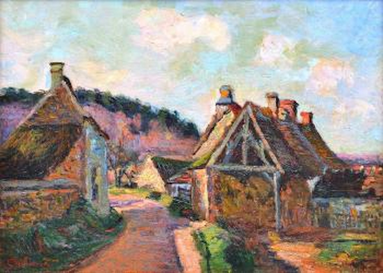Paysage de l'Île de France by Armand Guillaumin
