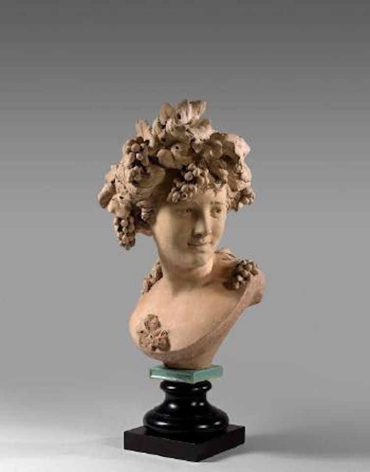 Jeune femme en bacchante by Albert-Ernest Carrier-Belleuse
