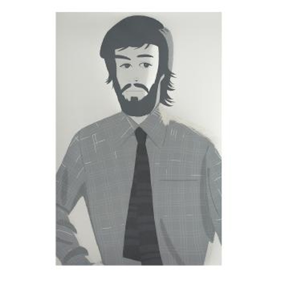 Plaid shirt 2 by Alex Katz