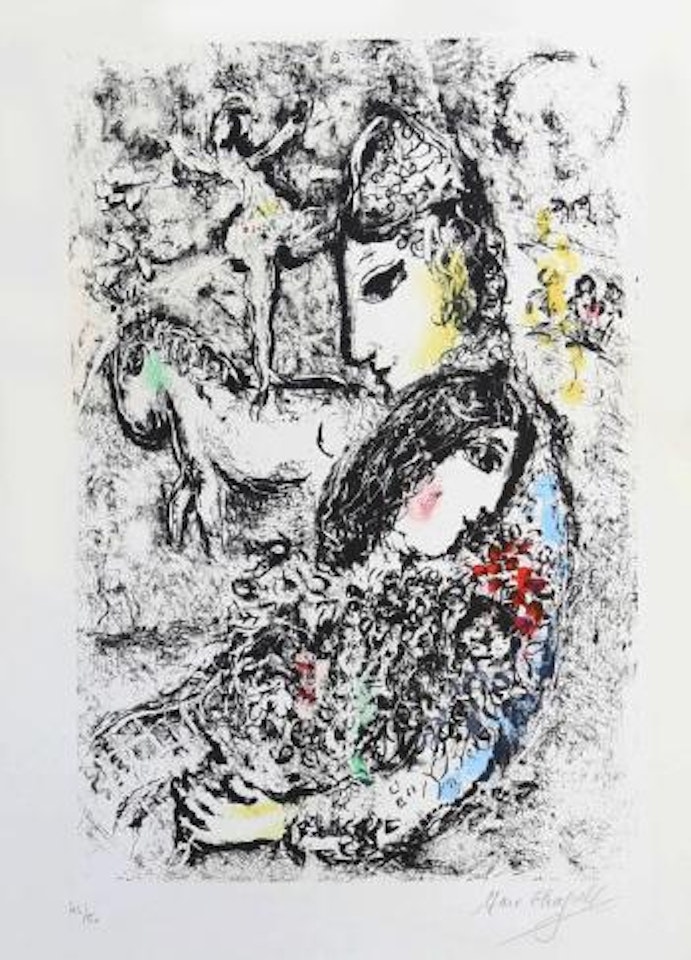 Les enchanteurs by Marc Chagall