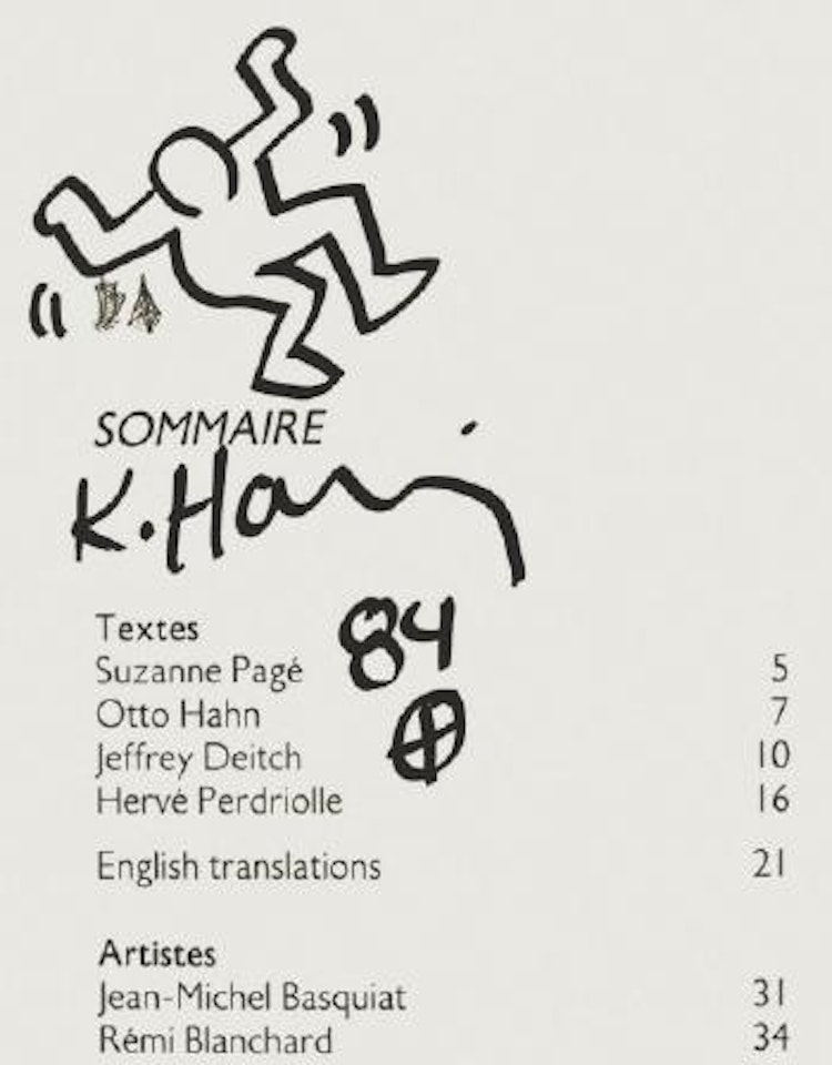 Dancer by Keith Haring