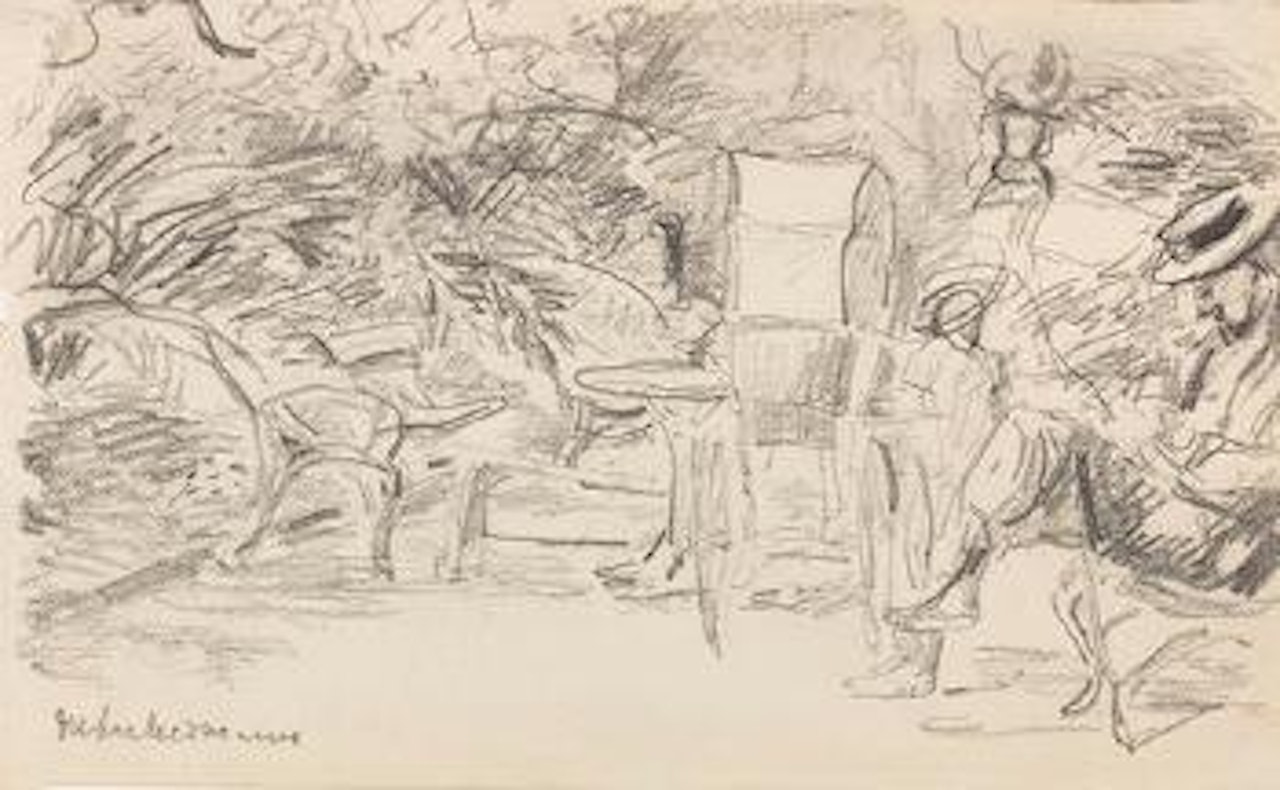 Im Garten (o. T.) by Max Liebermann