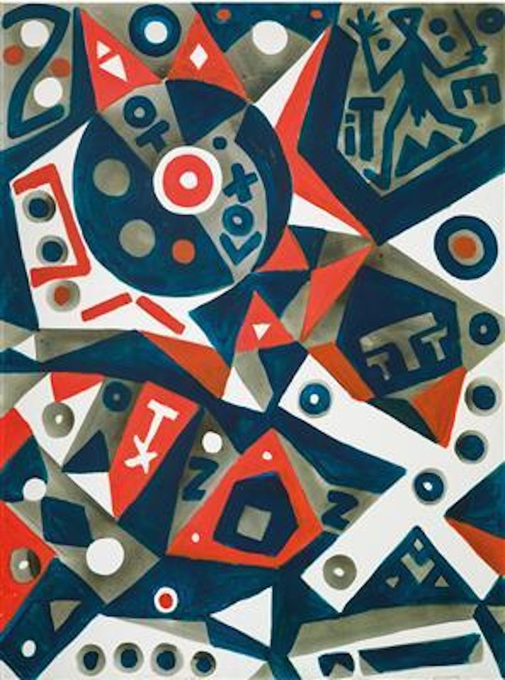 Minotaurus Selbst by A.R. Penck