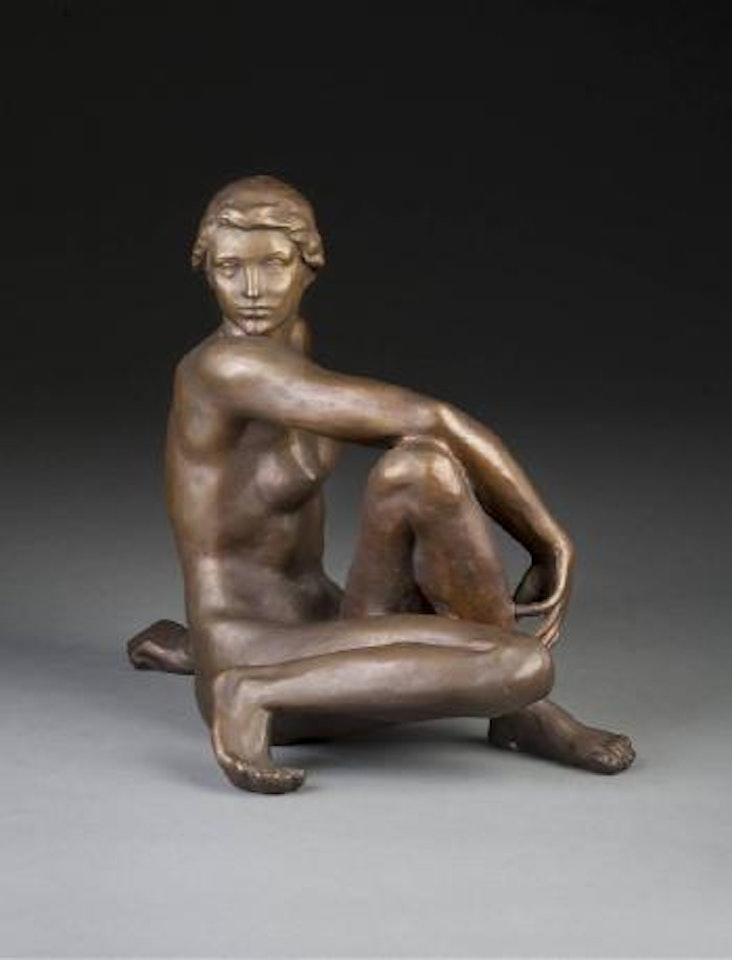 Kleine Schauende by Fritz Klimsch