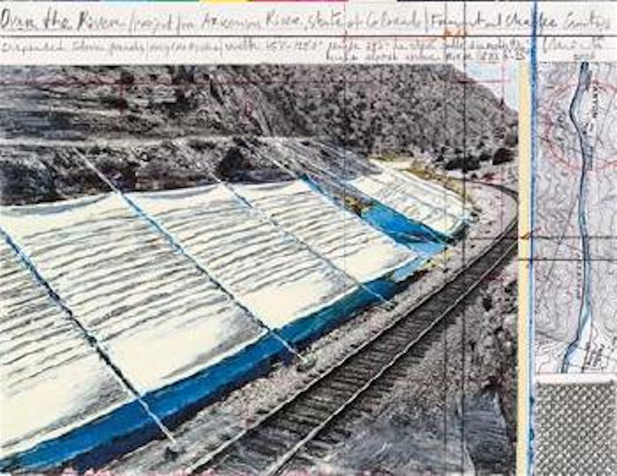 Over the river by Christo