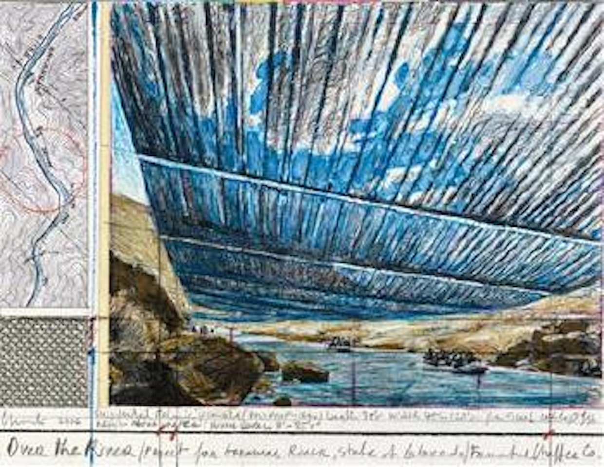 Over the river by Christo
