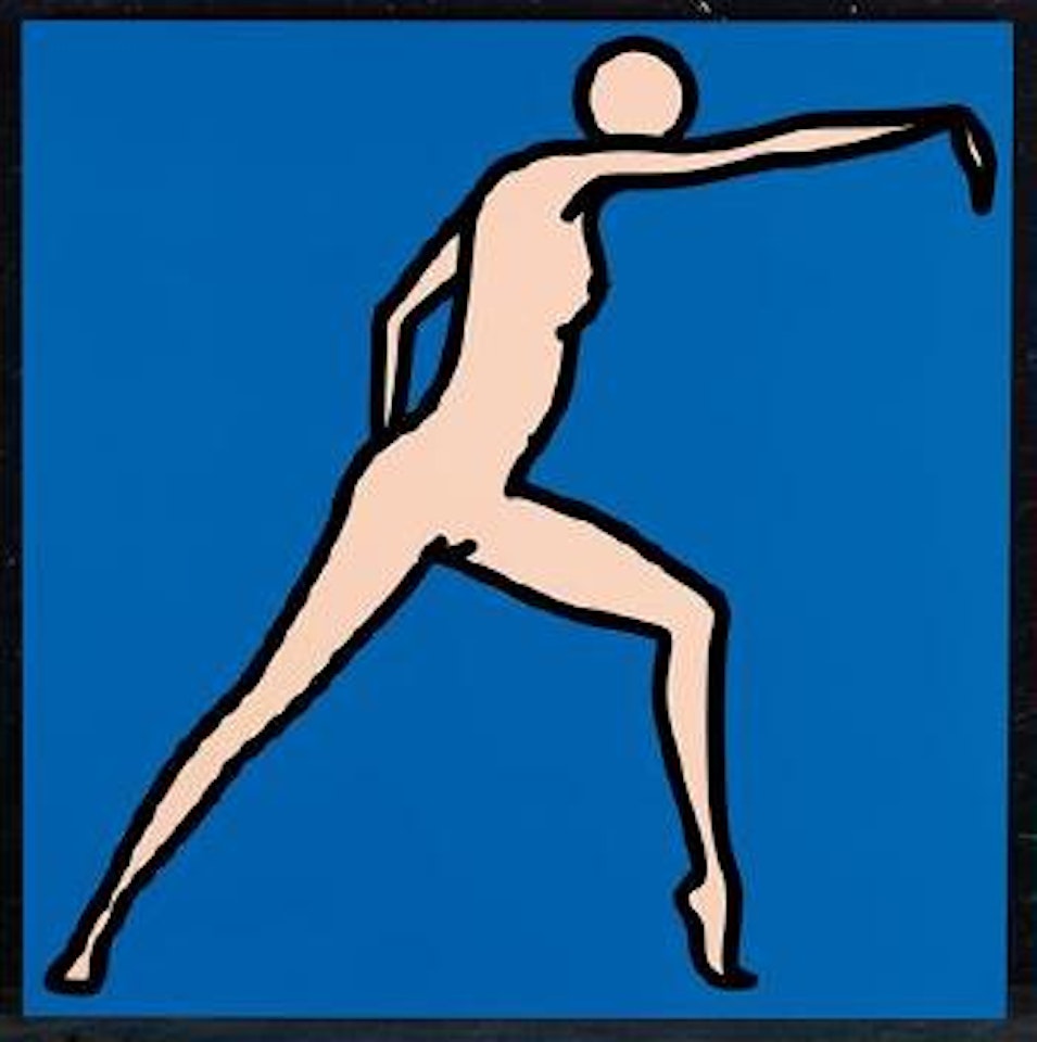 Caterina nude. 06 by Julian Opie