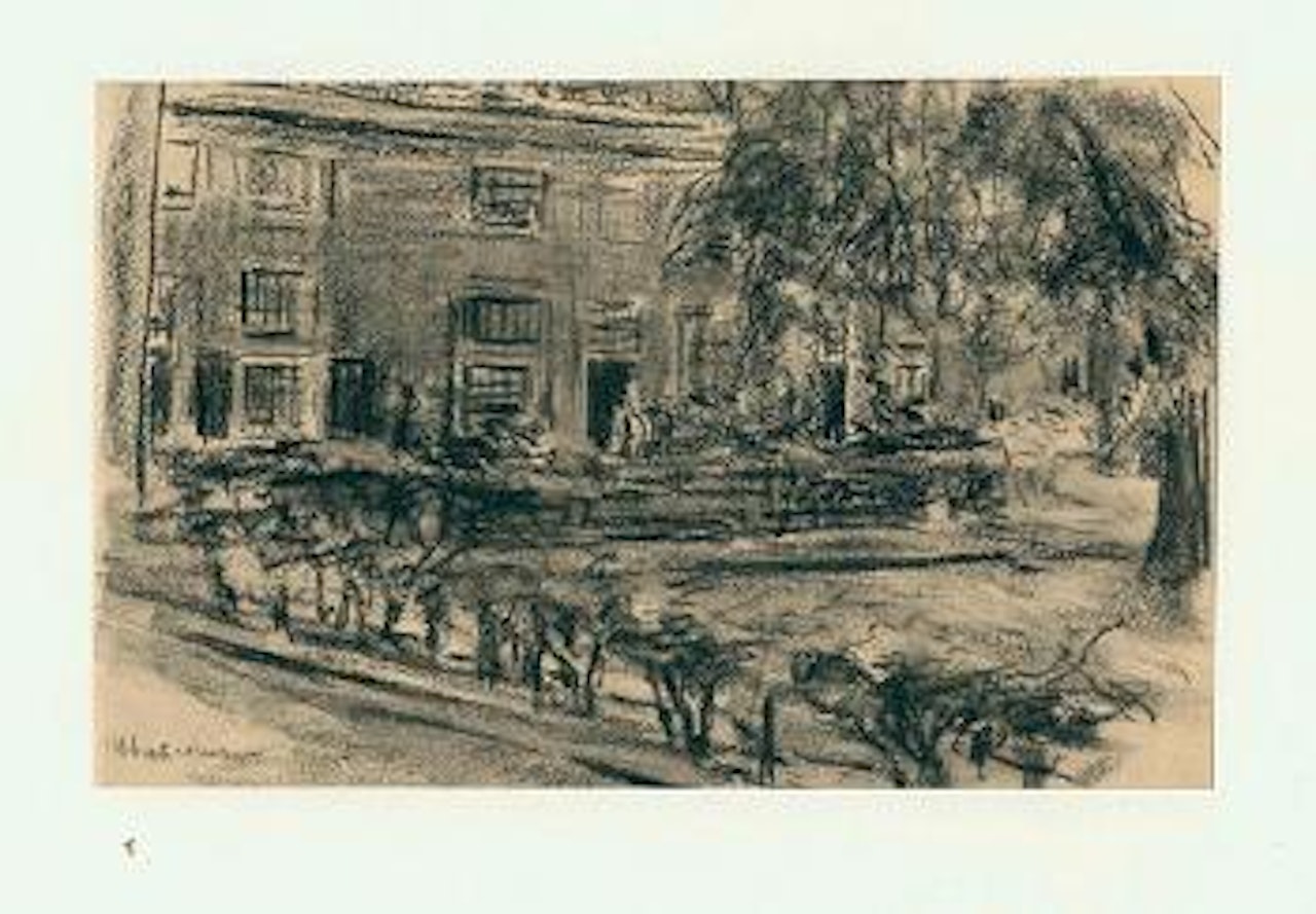 Landhaus (o. T.) by Max Liebermann