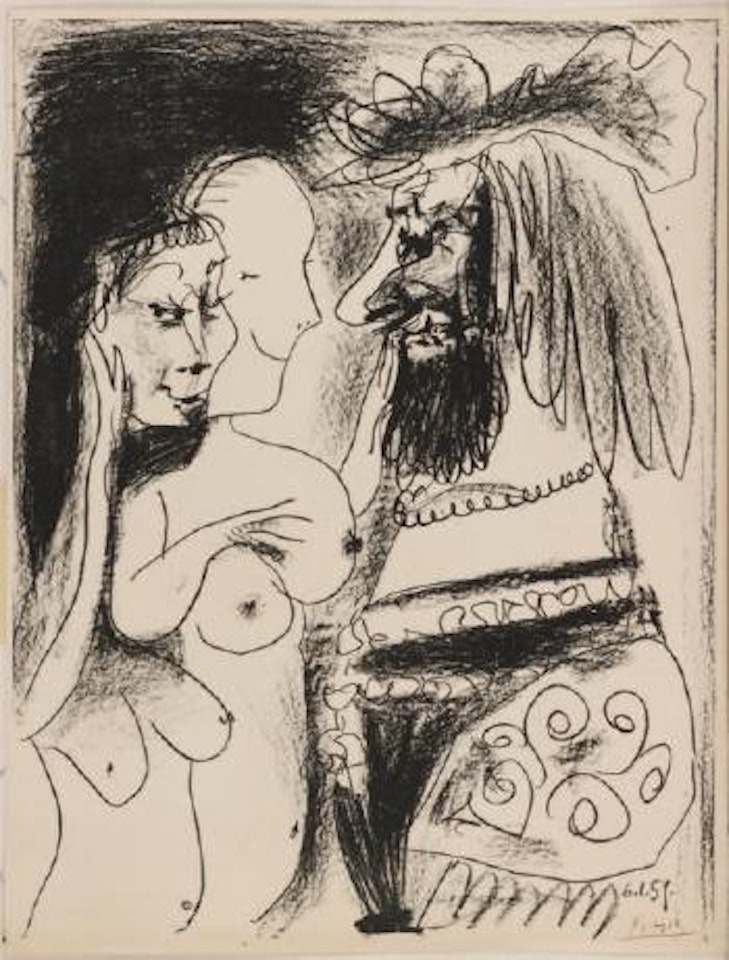 Le vieux roi, 6 janvier 1959 (Bloch, 869) by Pablo Picasso