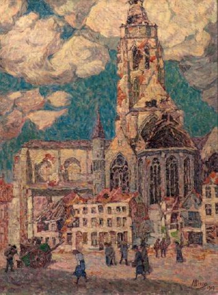 La Tour Blessée by Modeste Huys