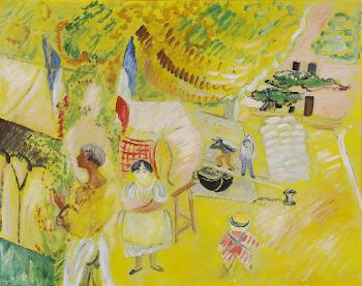 Den 14 juli i Saint Tropez by Sigrid Hjertén