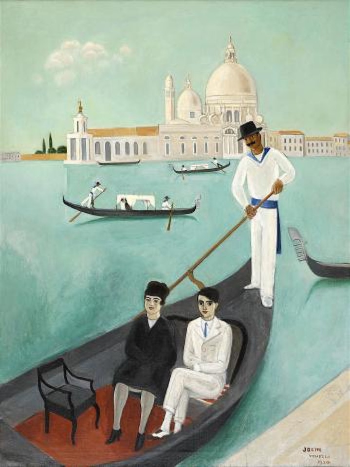 I gondolen, Venedig by Einar Jolin