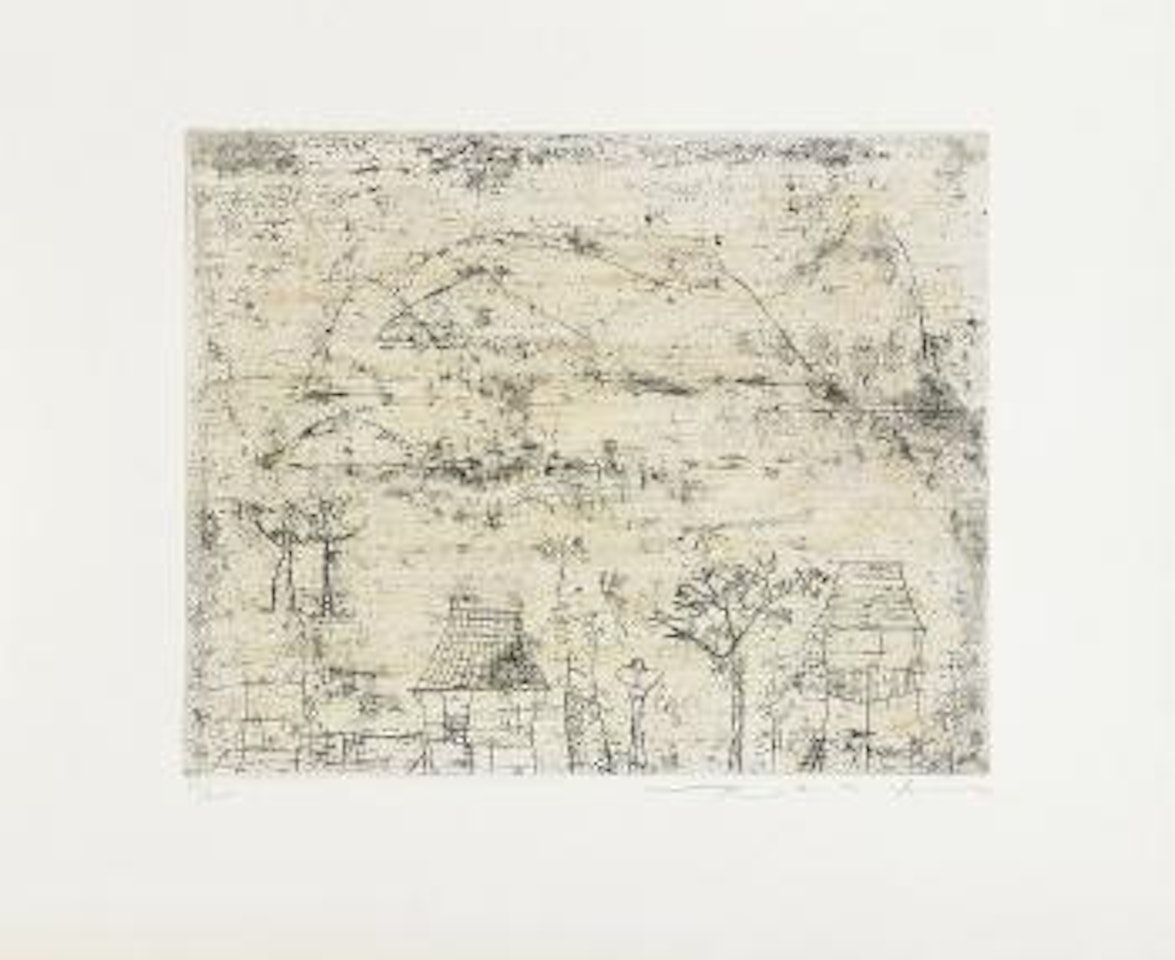 Les Maisonnettes by Zao Wou-Ki