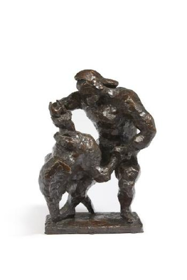 Prométhée étranglant le vautour by Jacques Lipchitz