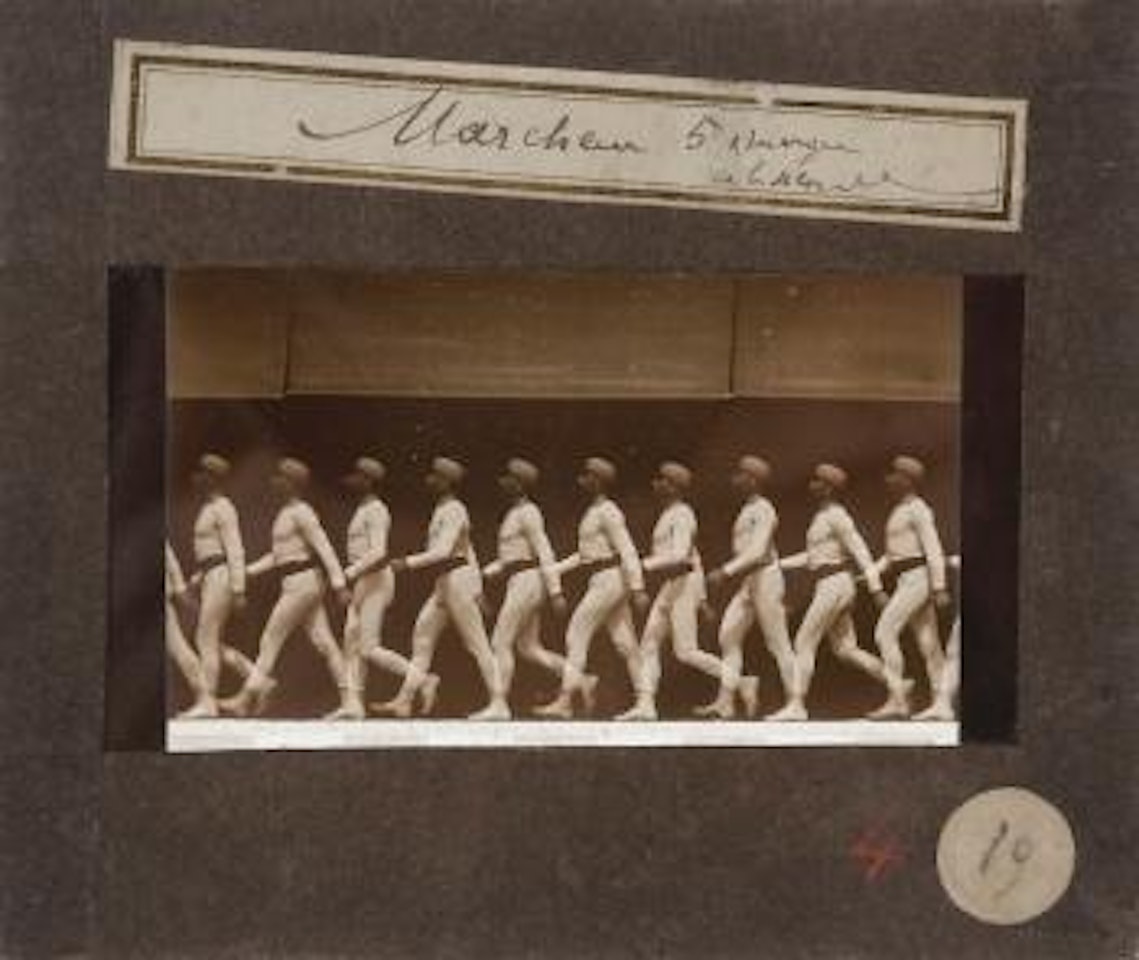 La marche de l’homme - Station Physiologique by Eadweard Muybridge
