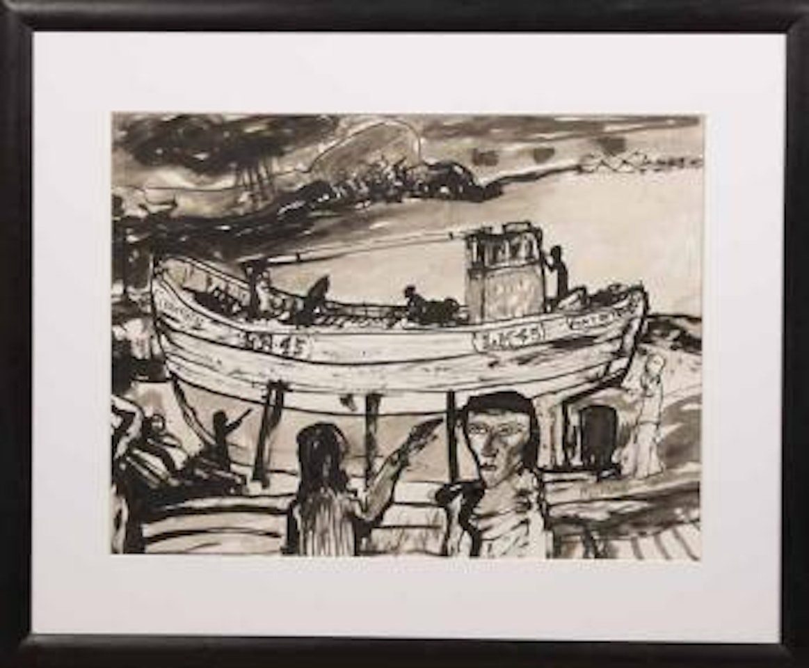 Port Seton by John Bellany
