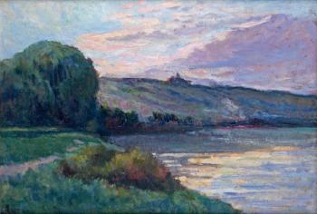 Bord de Seine by Maximilien Luce