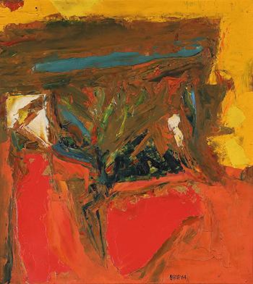 L'arbre by Sayed Haider Raza