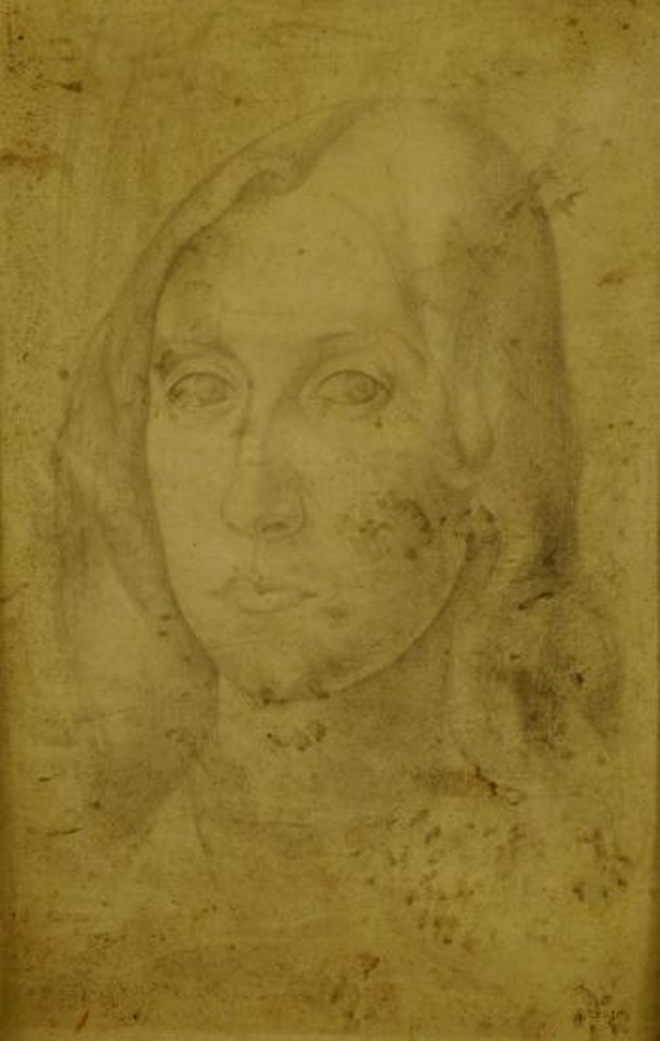 Portrait of a lady, head study by André Lhote