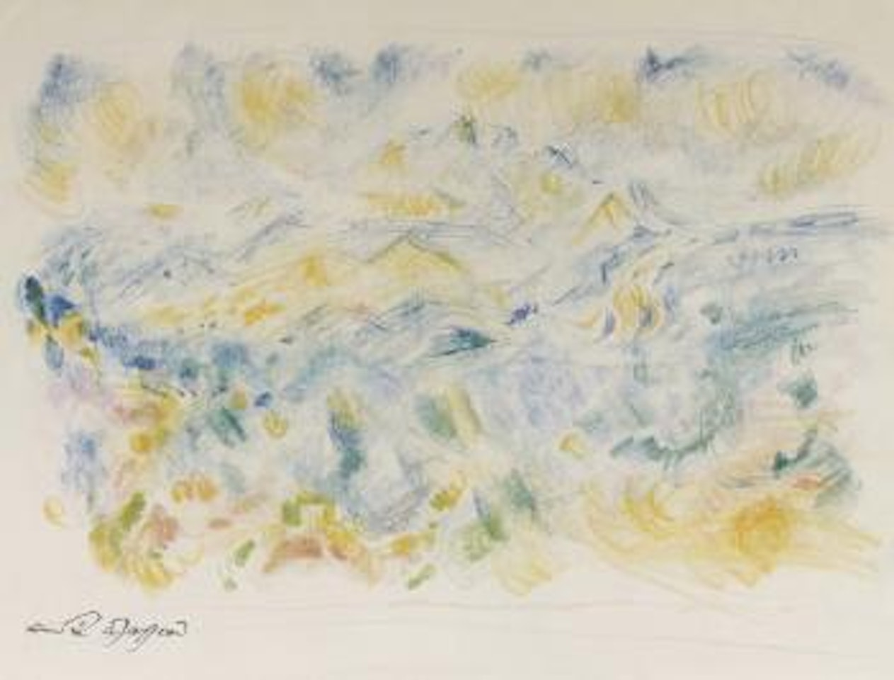 La Sainte-Victoire by André Masson