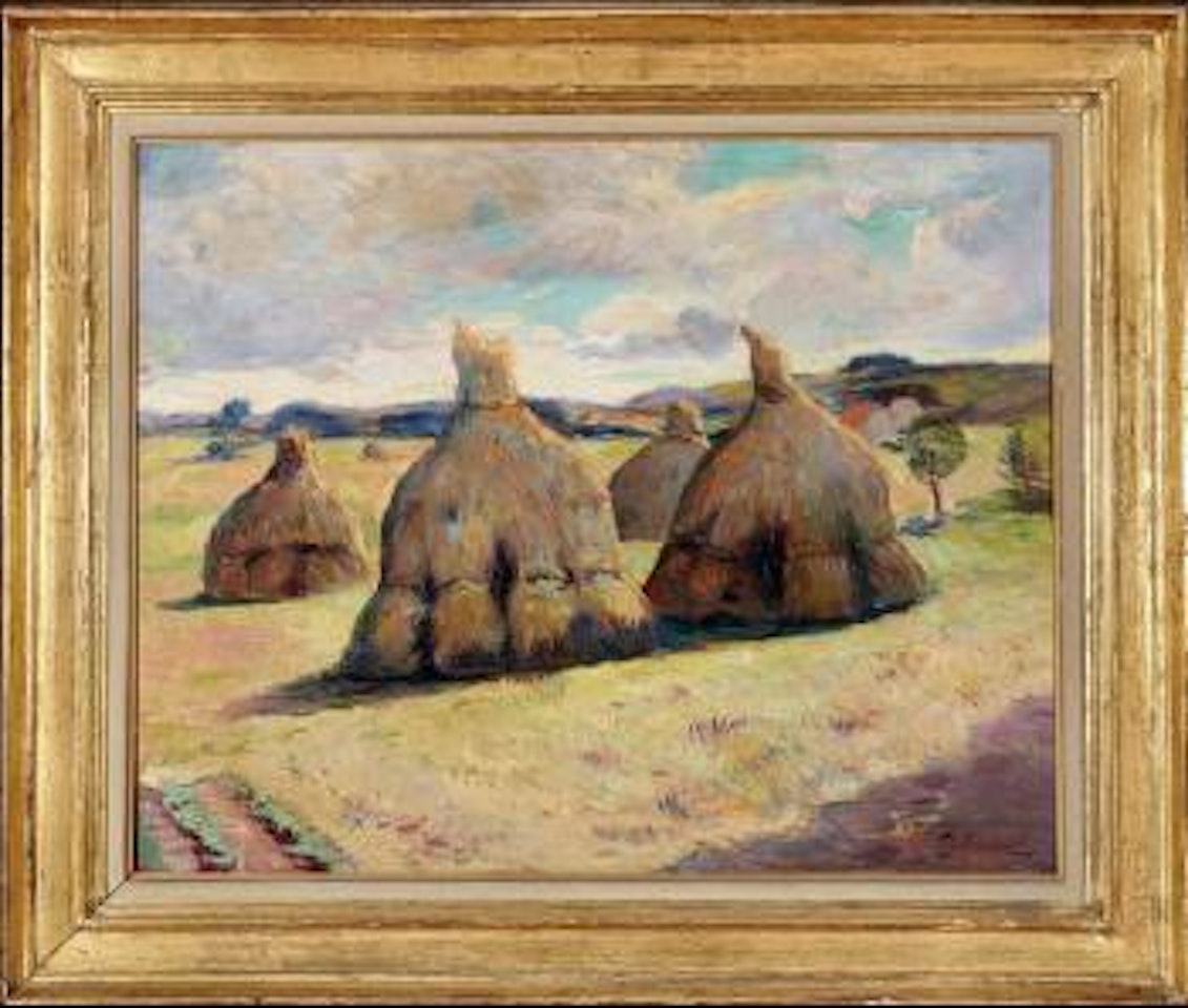 Les Meules, Lardy by Armand Guillaumin