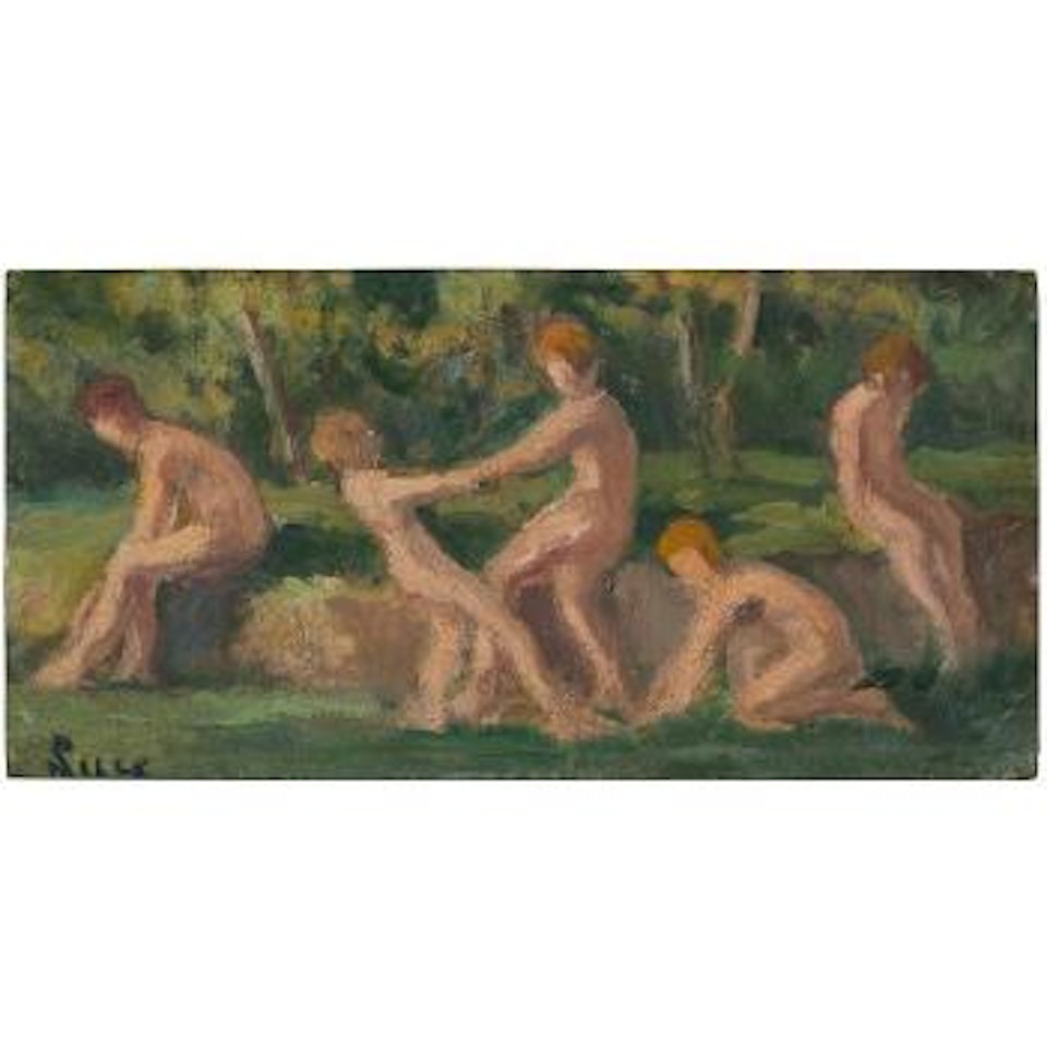Bathers by Maximilien Luce